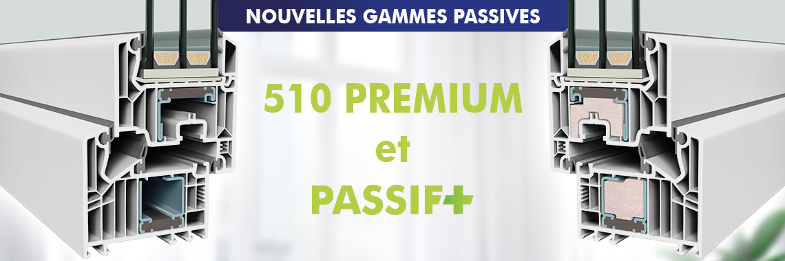 Nouvelles gammes PVC passif